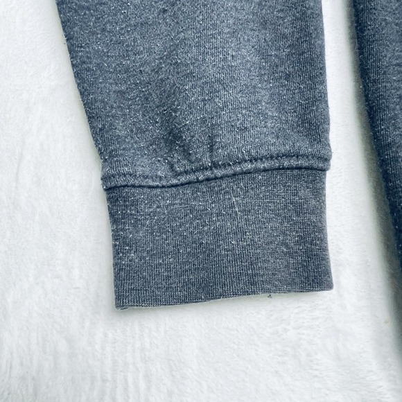 Burton Snowboards LS Pullover M Gray Hoodie Kangaroo Pocket Hoodie - Picture 13 of 16